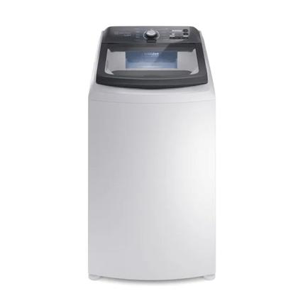 Imagem de Máquina de Lavar Roupa Electrolux 14,5kg Branca Efficient Cesto Inox JetClean 127V LEE15