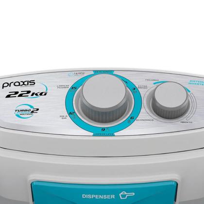 Imagem de Máquina de Lavar Roupa Praxis Semiautomática Inverter 22KG 3