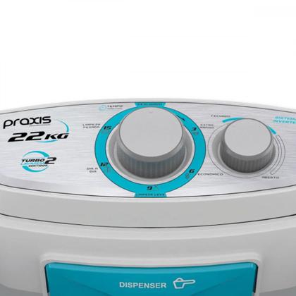 Imagem de Máquina de Lavar Roupa Praxis Semiautomática Inverter 22KG 3