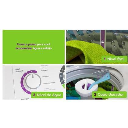 Imagem de Máquina de Lavar Roupas 12Kg Consul CWH12BB, Branca