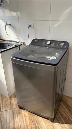 Imagem de Máquina de Lavar Roupas Inox Philco 14kg 12 Programas de Lavagem Titânio PLR14B14