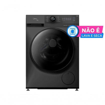 Imagem de Máquina De Lavar Roupas Midea 11KG Inverter Healthguard Wi-fi Titanium MF201W110WB 110V