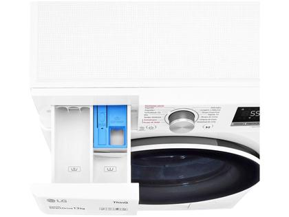 Imagem de Máquina de Lavar Smart LG VC4 13kg Branco com Inteligência Artificial AIDD - FV5013WC4 - 127v