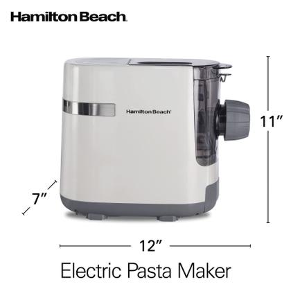 Imagem de Máquina de Macarrão Elétrica Hamilton Beach 86650 - 2 a 3 Porções