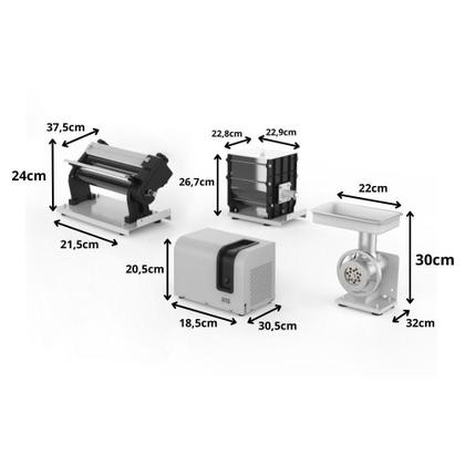 Imagem de Máquina de Massa Anodilar Pro 5800 com Acessórios Multiuso