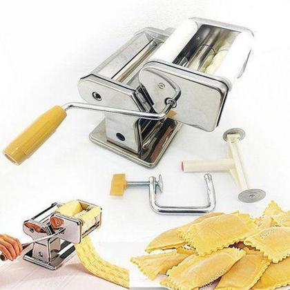 Imagem de Máquina de massas em inox com 2 moldes (ravioli/macarrão) - DASSHAUS