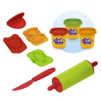Imagem de Máquina de Massinha de Modelar Club Massa Kit Pizza e Pasta