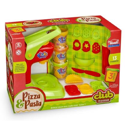 Imagem de Máquina de Massinha de Modelar Club Massa Kit Pizza e Pasta