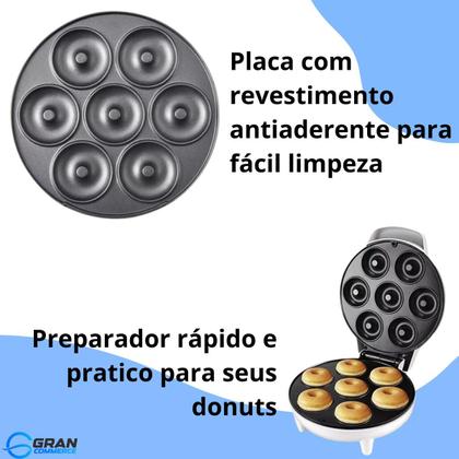 Imagem de Maquina De Mini Donuts Fazer Rosquinha Confeitaria Culinária