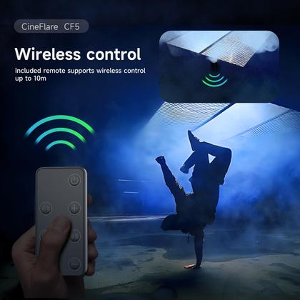 Imagem de Máquina de neblina COLBOR CF5 MINI portátil com luzes magnéticas RGB