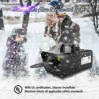 Imagem de Máquina de Neve 1byone 650W - Tanque de 300ml com Controle Remoto com Fio