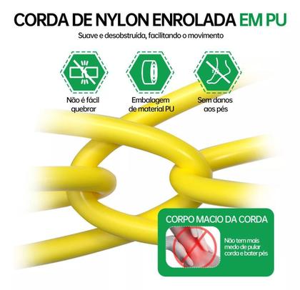 Imagem de Máquina De Pular Corda Automática Controle 10 Modos Usb