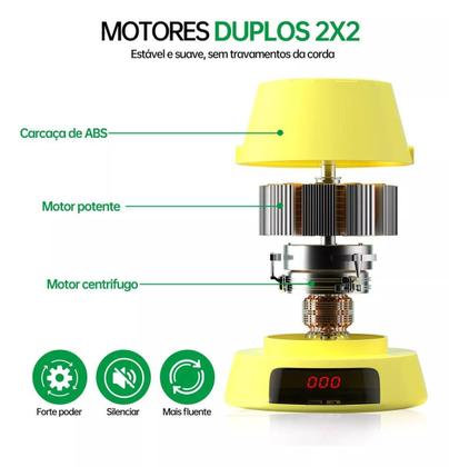 Imagem de Máquina De Pular Corda Automática Controle 10 Modos Usb