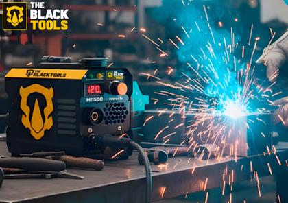 Imagem de Máquina De Solda Inversora Completa Com Visor Digital The Black Tools