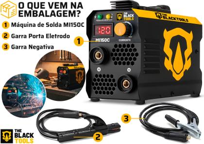 Imagem de Máquina De Solda Inversora Completa Com Visor Digital The Black Tools