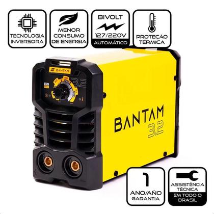Imagem de Máquina De Solda Inversora Esab Bantam 3.2 Bivolt 110V/220V