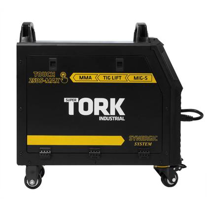 Imagem de Máquina De Solda Inversora Mig Mma 250a 220v Super Tork TOUCH 250S-MAX