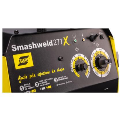 Imagem de Maquina de Solda Mig Esab 250a Smashweld 277X Trifasica 220v