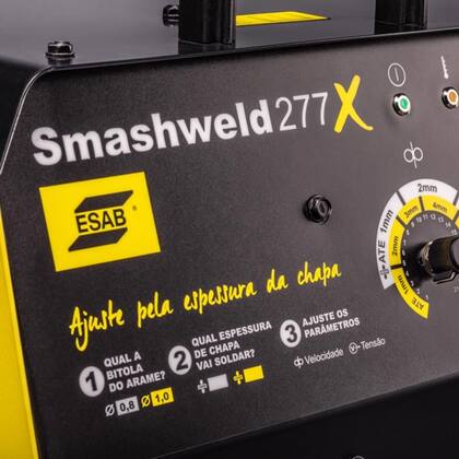 Imagem de Máquina de Solda MIG/MAG Smashweld 277x 250A Trifásica - ESAB