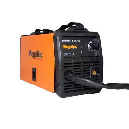 Máquina de Solda MIG Sem Gás MMA e TIG ECOFLUX 120C1 220V Megatec Unica Imagem de Máquina de Solda MIG Sem Gás MMA e TIG ECOFLUX 120C1 220V Megatec Unica