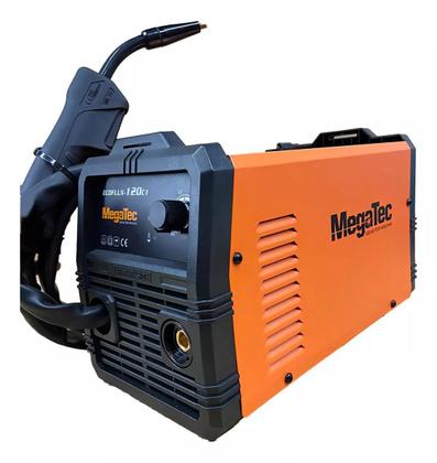 Máquina de Solda MIG Sem Gás MMA e TIG ECOFLUX 120C1 220V Megatec Unica Imagem de Máquina de Solda MIG Sem Gás MMA e TIG ECOFLUX 120C1 220V Megatec Unica