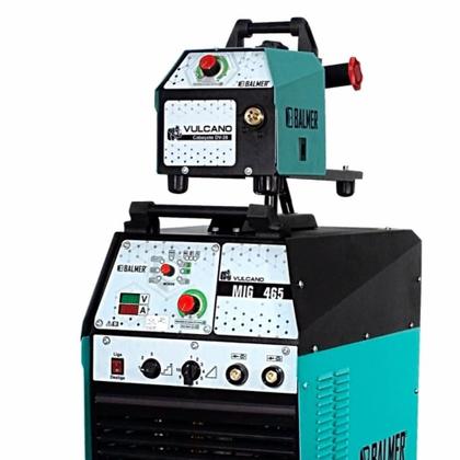 Imagem de Máquina de Solda Vulcano 300A 4 Roldanas com Cabeçote Externo MIG 465 BALMER