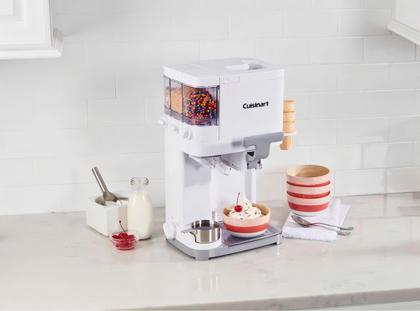 Imagem de Maquina De Sorvete Frozen Yogurt 1,5l Soft Serve - Cuisinart Branco 127v 60