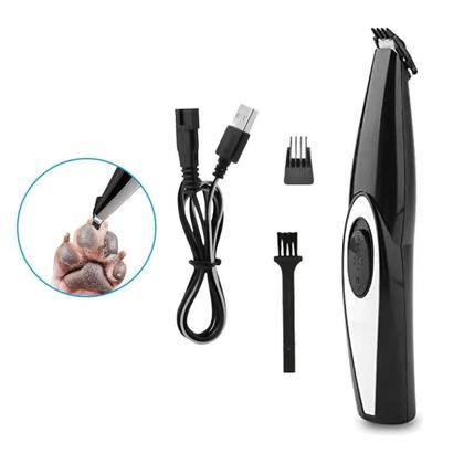 Imagem de Maquina de Tosa de Pata Orelha Cao Cachorro Gato Aparador de Pelo Sem Fio Animal de Estimaçao Silencioso Seguro