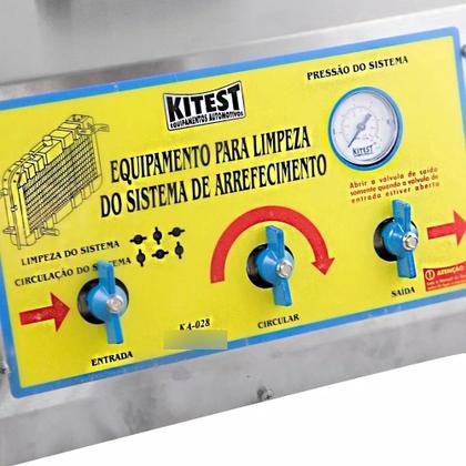 Imagem de Máquina de Troca e Limpeza do Líquido de Arrefecimento - Kitest