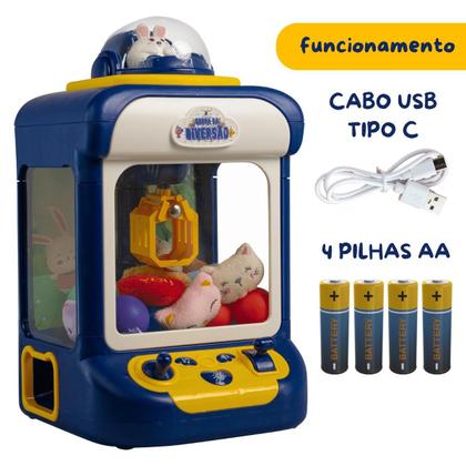 Imagem de Maquina de Ursinho Maquina de pegar Bichinho Brinquedo Garra da Diversão Infantil