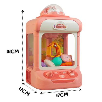 Imagem de Maquina de Ursinho Maquina de pegar Bichinho Brinquedo Garra da Diversão Infantil