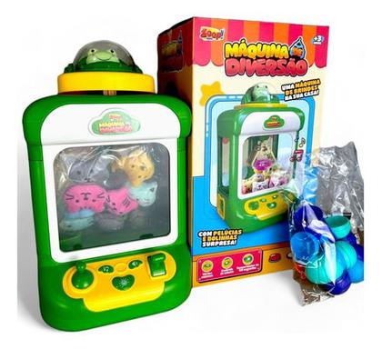 Imagem de Maquina de Ursinho Maquina de pegar Bichinho Brinquedo Garra da Diversão Infantil