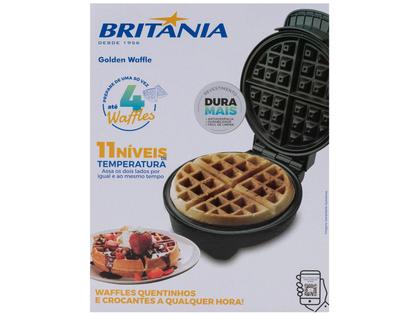 Imagem de Maquina De Waffle Britania Golden 850w 110V