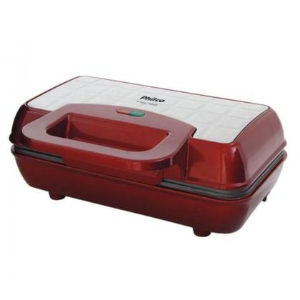 Imagem de Maquina de Waffle Philco Retrô PWM01V Vermelho 220V