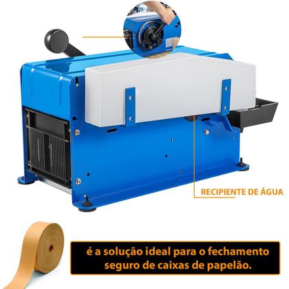 Imagem de Máquina Dispensador Aplicador Fita Gomada Água Manual FX-800