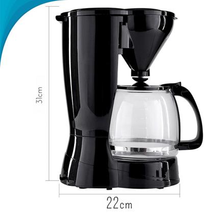 Máquina Elétrica 220v para Café Espresso com Jarra de Vidro Resistente - ATENA Imagem de Máquina Elétrica 220v para Café Espresso com Jarra de Vidro Resistente