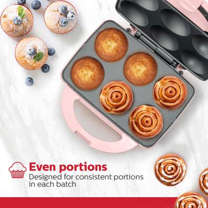 Imagem de Máquina Elétrica para Cupcakes Holstein Housewares Antiaderente Rosa