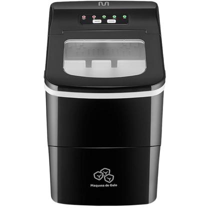 Imagem de Máquina Fazer Gelo Cubo Elétrica Portátil Automática Compact