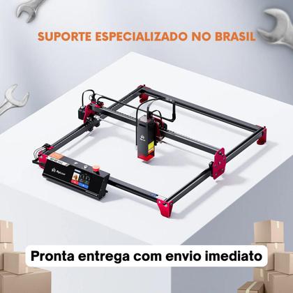 Imagem de Máquina Gravadora e Corte a Laser Completa CNC DIY MK2 10W 400x400mm Suporte e Treinamento Gratuito