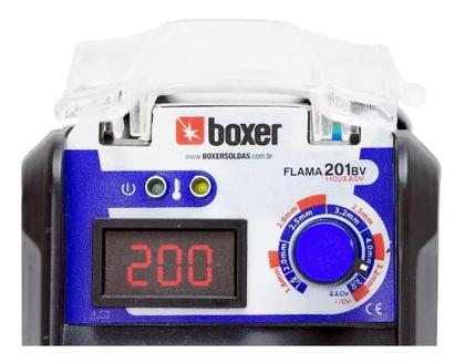 Imagem de Maquina Inversora De Solda -Flama 201Bv 200Amp Bivolt-Boxer