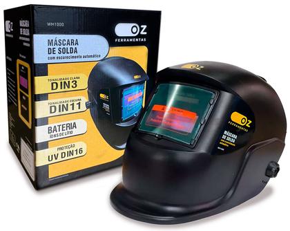 Imagem de Máquina Inversora De Solda Portatil 120a 220V Com Mascara De Solda