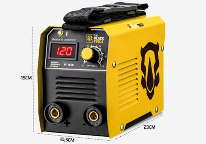 Imagem de Máquina Inversora De Solda Portatil 120a 220V Com Mascara De Solda