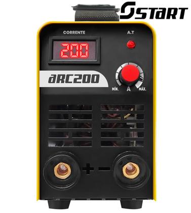 Imagem de Máquina Inversora De Solda Portatil Mma Eletrodo Tig 220v Top Arc200