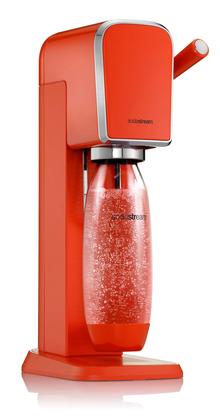 Imagem de Máquina para Gaseificar Água RED ART Sodastream Vermelho