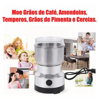 Imagem de Maquina para moer trituradora de grãos semente tempero 220v