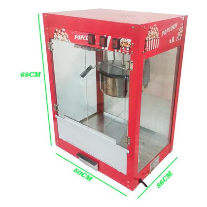 Imagem de Máquina Pipoqueira Elétrica de Bancada Profissional NMPE2 - 220v