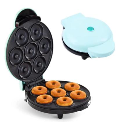 Imagem de Máquina Portátil Mini Donuts Antiaderente- Faz 7 Rosquinhas 220v