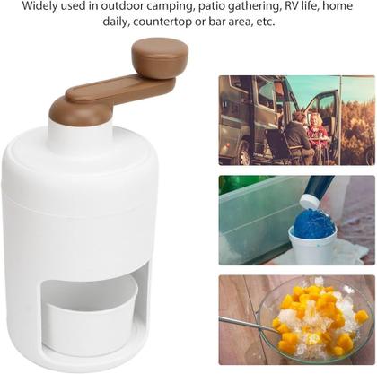 Imagem de Maquina Raspadinha De Gelo Triturador Manual Drinks Receitas