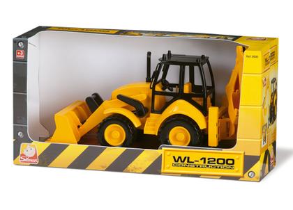 Imagem de Maquina Retroescavadeira Trator Infantil Escavadeira Wl 1200 - Silmar