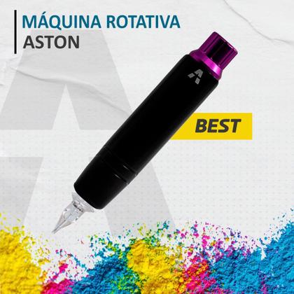 Imagem de Máquina Rotativa Pen Aston Best Roxo Tatuagem Tattoo